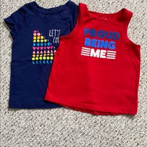 2 toddler shirts